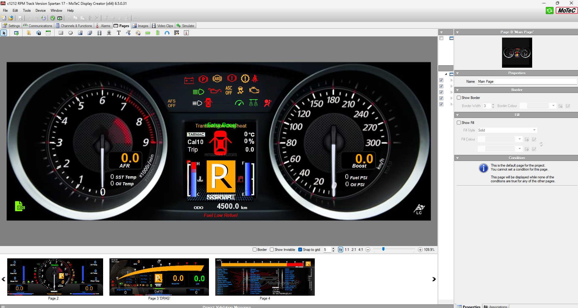 Custom MoTeC C127 C187 C1212 dash layouts Syvecs TinyDash design Porsche GT3 997 Turbo Lamborghini Gallardo instrument cluster CAN bus integration