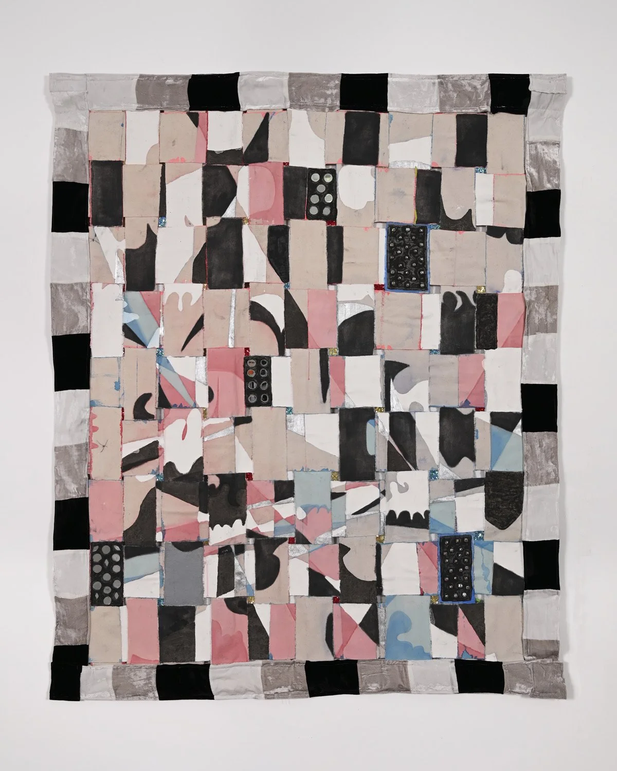 Abstract mixed media artwork by artist Laurel Sparks.