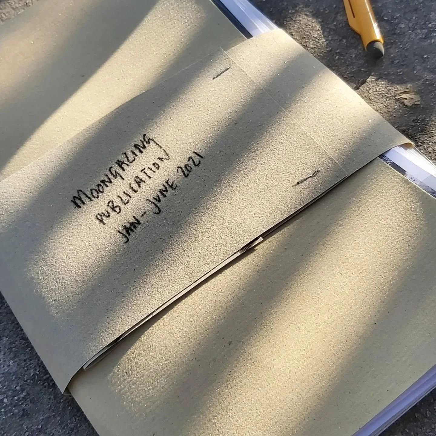 Correspondence with lunar dust curator Ryan Ziegler at NASA has now been published and is available to pre-order now, as a beaut sandpapery publication.

Featuring work from all the Moongazing resident artists, and bound with a bespoke lunar dust mol