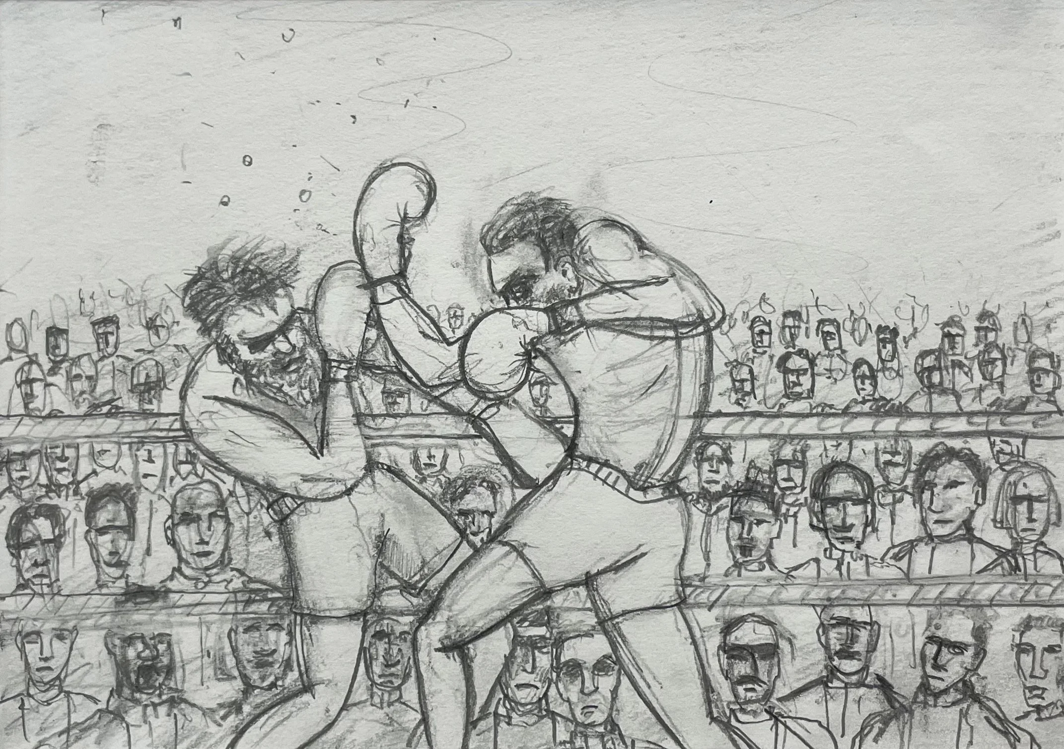 Strange Place Gallery - Ed Bridges - Boxing Sketch V.jpg