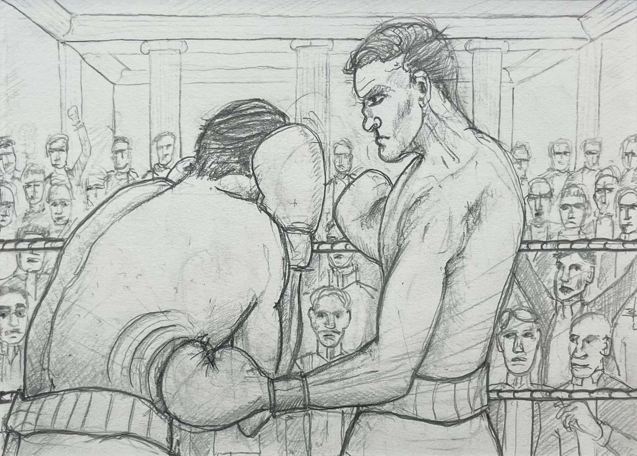 Strange Place Gallery - Ed Bridges - Boxing Sketch II.jpg