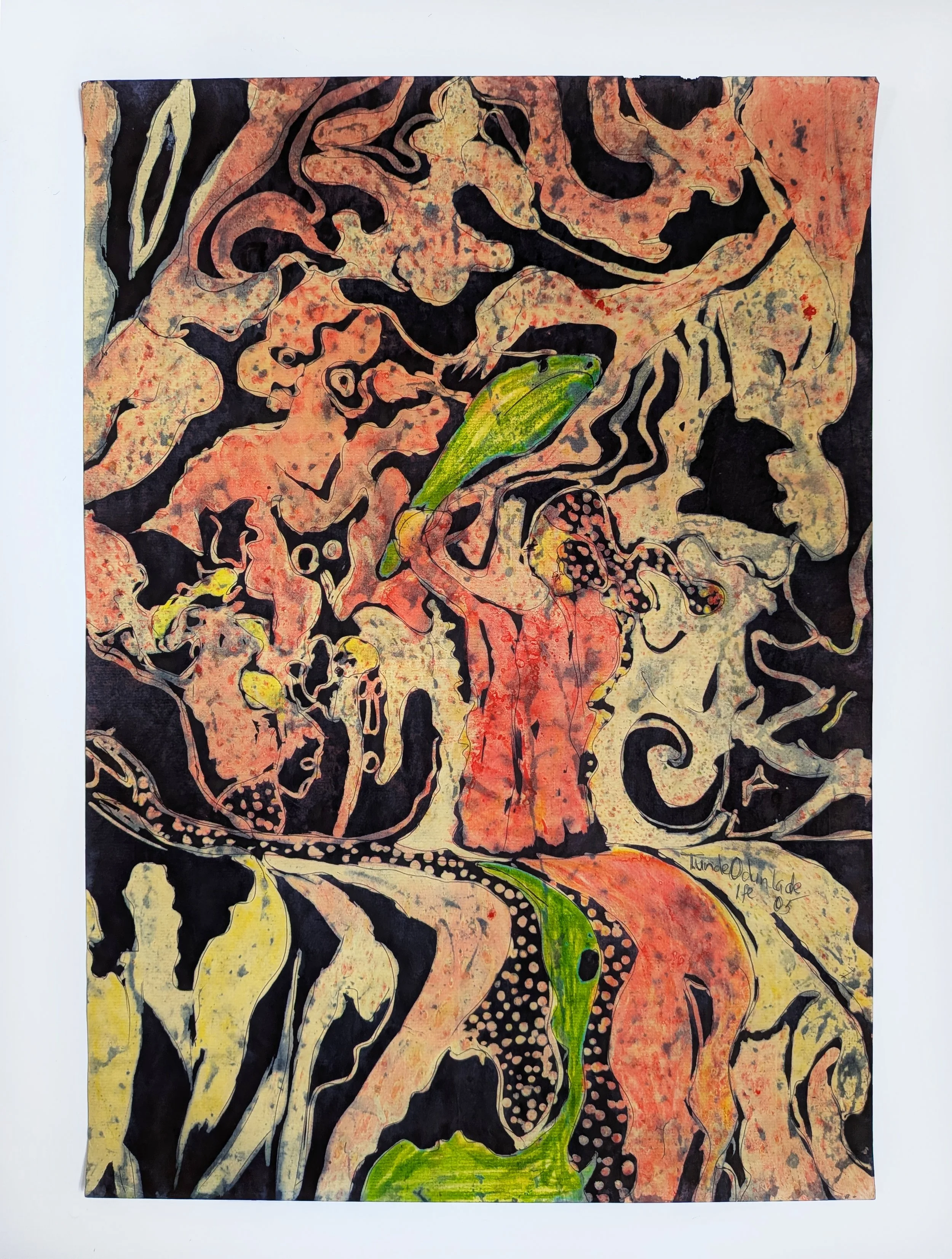 Tunde Odunlade - Predators bones - Strange Place Gallery.jpg