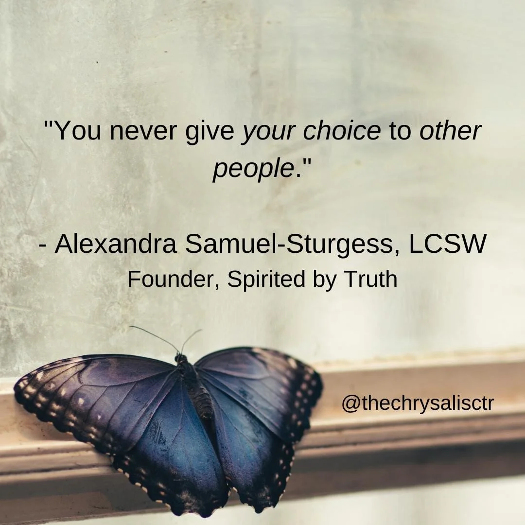 Them: What would you like to do/eat/etc.?⠀
You: I don't know. It doesn't matter.⠀
.⠀
If you really don't know, take the time to learn yourself because it does matter. If you do know, speak up for yourself. It matters. Your voice matters. Some people 