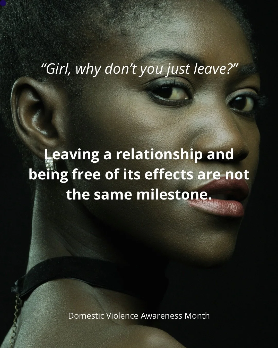 People often talk about leaving as though that single act resolves the experience. But with coercive control, the relationship may end well before the consequences do. 

A survivor might leave and still have to navigate financial damage, technology-r