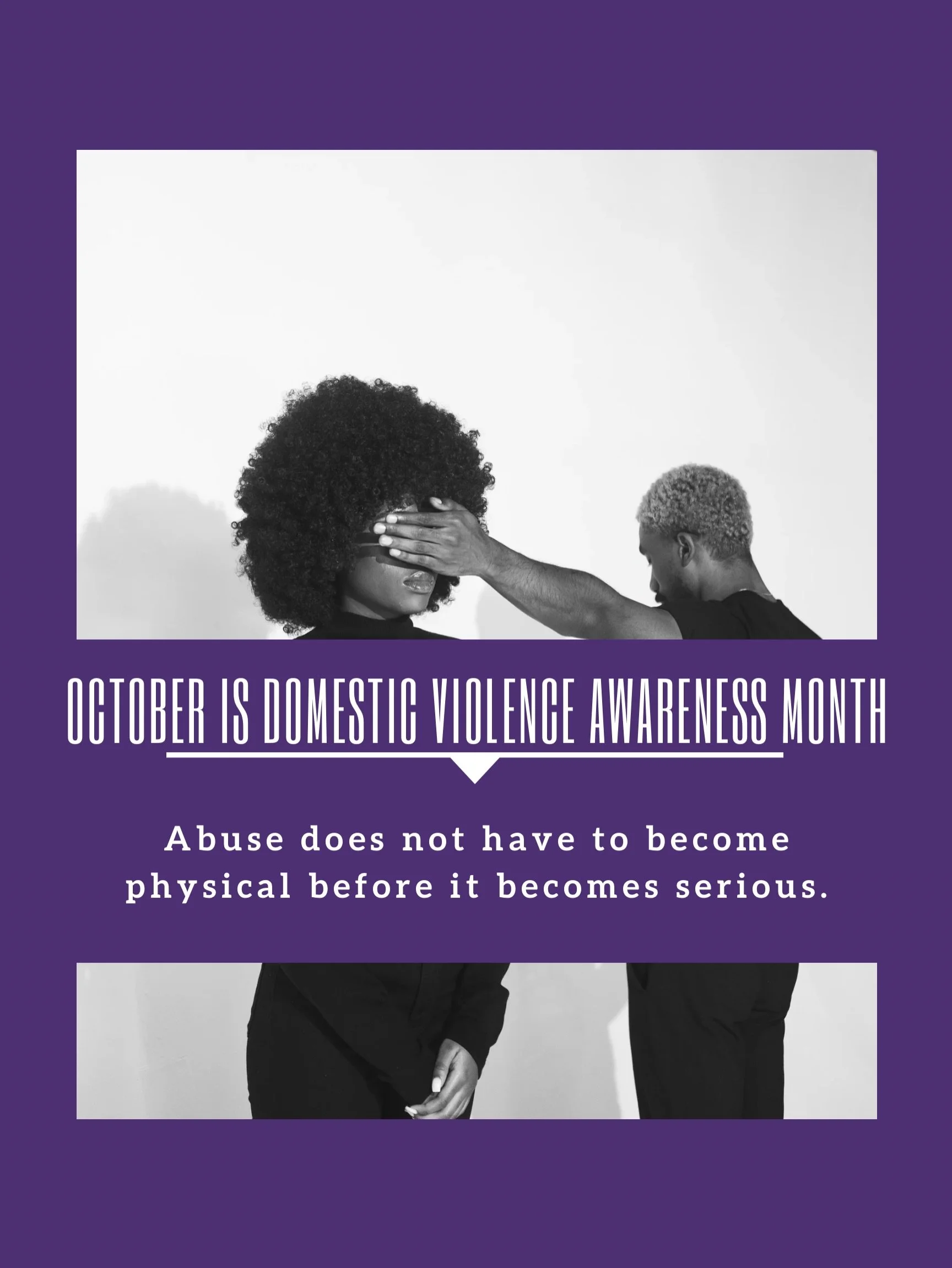 October is Domestic Violence Awareness Month.

When people hear &ldquo;domestic violence,&rdquo; they often picture physical assault, visible injuries, or explosive conflict.

But abuse can also take the form of monitoring, isolation, financial contr