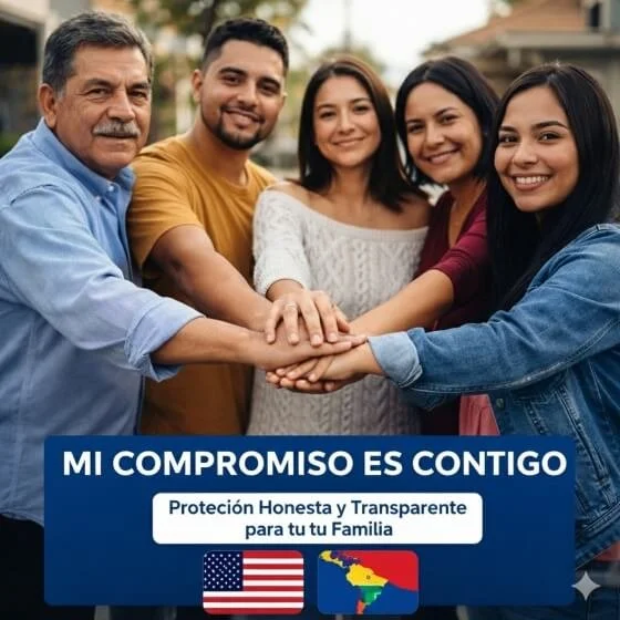 Agente de seguros comprometido con la comunidad latina en Utah, ofreciendo apoyo y planes de gastos finales con sensibilidad cultural para familias inmigrantes