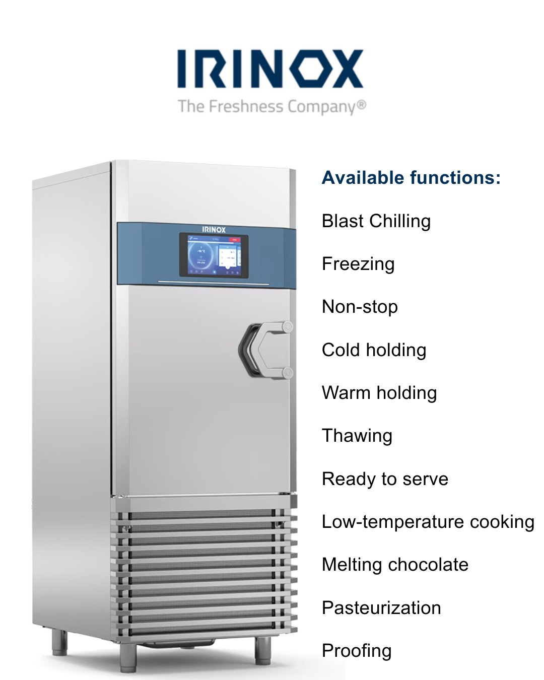 MultiFresh&reg; Next is the most powerful and efficient multifunctional blast chiller/shock freezer on the market...⁠
⁠
But it does so much more than your average blast chiller! ⁠
⁠
For example: you can melt chocolate at the perfect temperature or ch