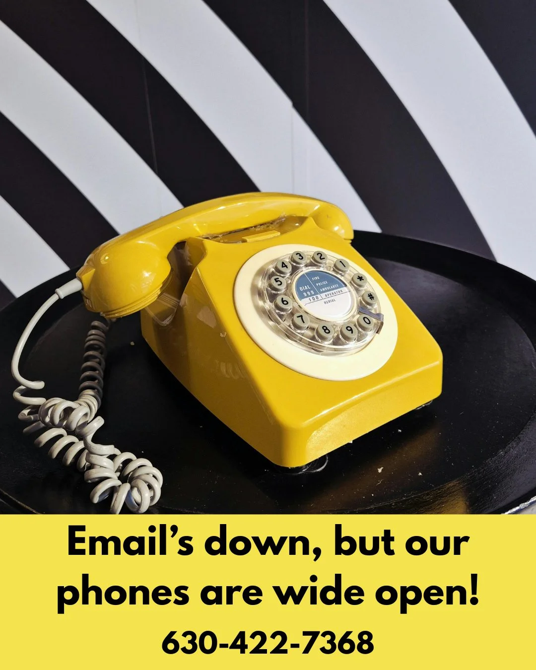 We are experiencing some issues with outgoing emails here at Culinary Equipment Group. If you are expecting an email from us and have not received it, please give us a call. We are happy to chat! ⁠
⁠
The office: 630-422-7368⁠
⁠
Individual contact inf