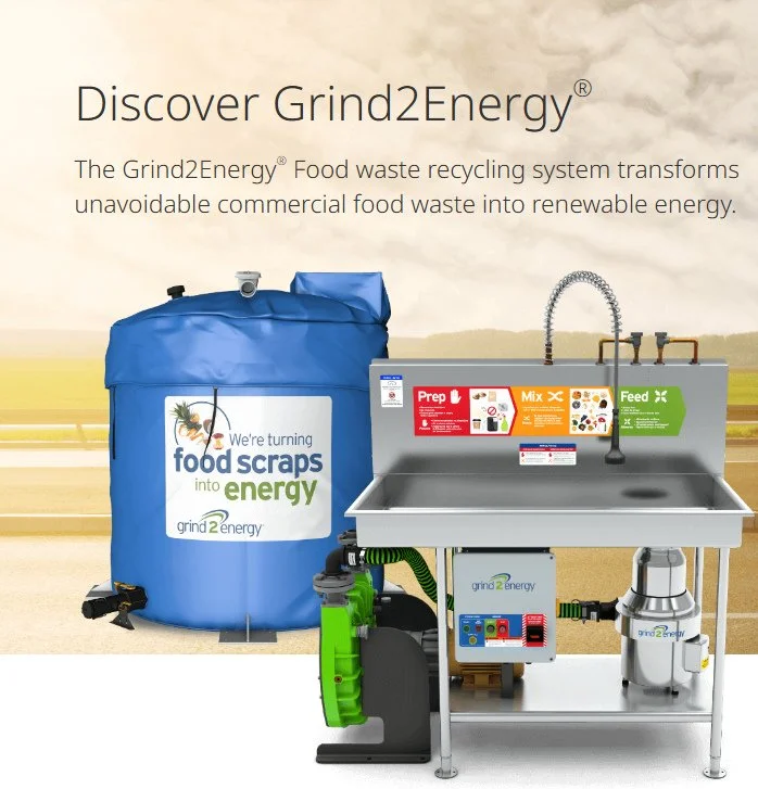 Improve your efficiency, sanitation and environmental impact with Grind2Energy from InSinkErator.⁠
⁠
Grind2Energy is more than an alternative to landfills and traditional compost programs. It is the only full-circle, closed-loop food waste recycling 