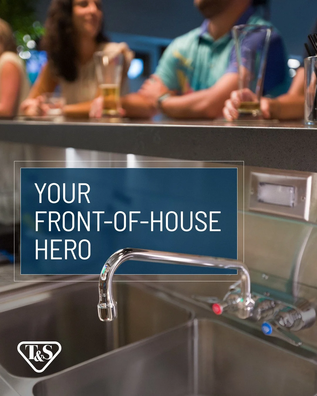 On a busy night, your guests deserve your full attention. When you&rsquo;re not worried about what&rsquo;s behind the bar, you can focus entirely on what you do best.⁠
⁠
Food service professionals have trusted T&amp;S Brass for over 75 years for a re