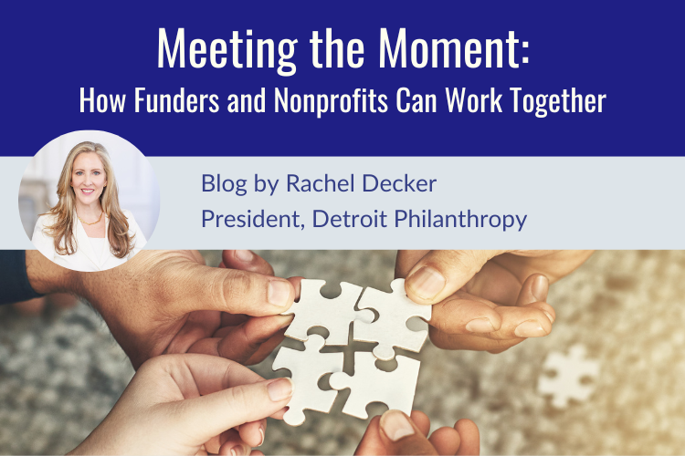 Meeting the Moment: How Funders and Nonprofits Can Work Together