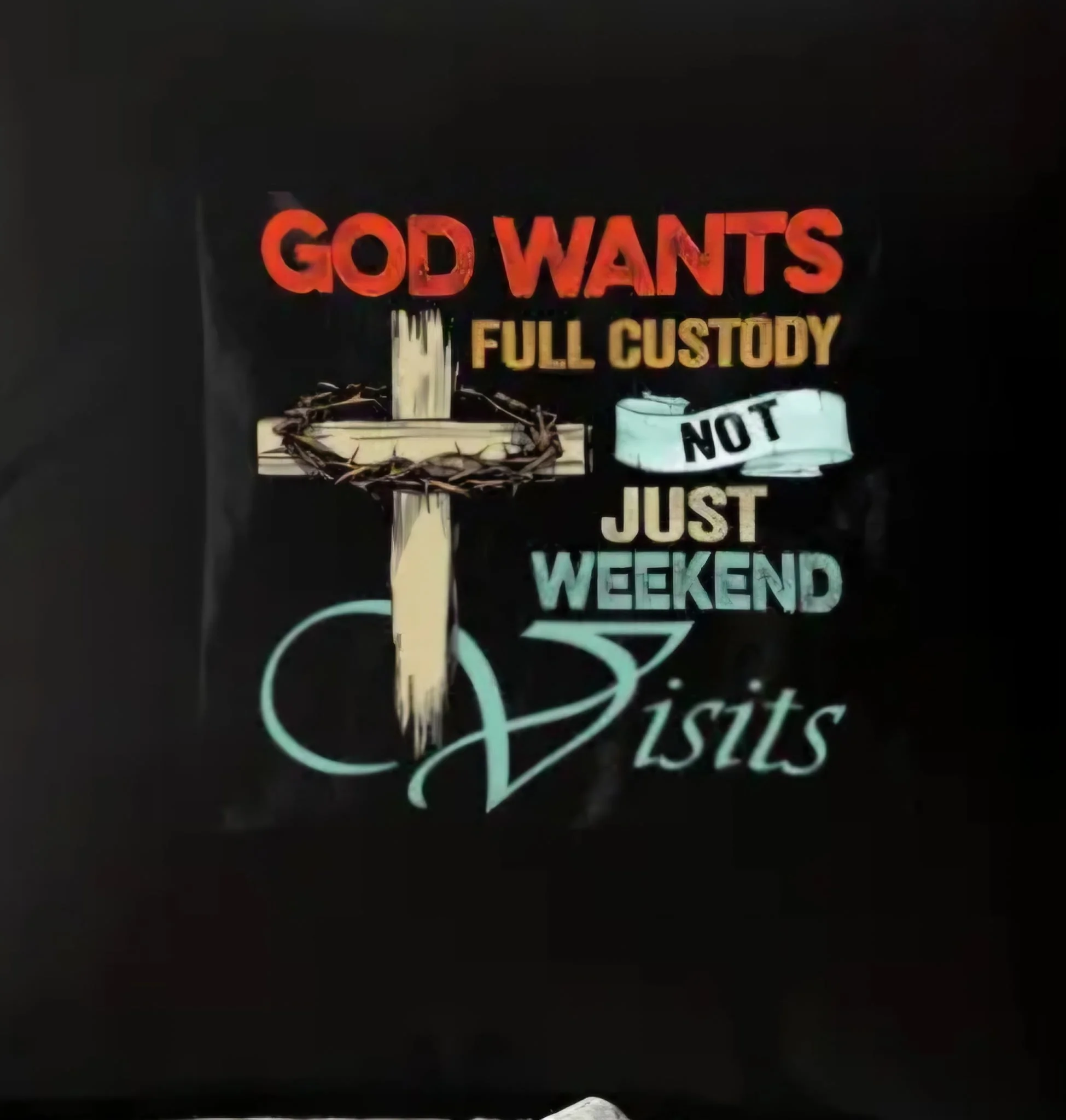 God's visit t-shirts