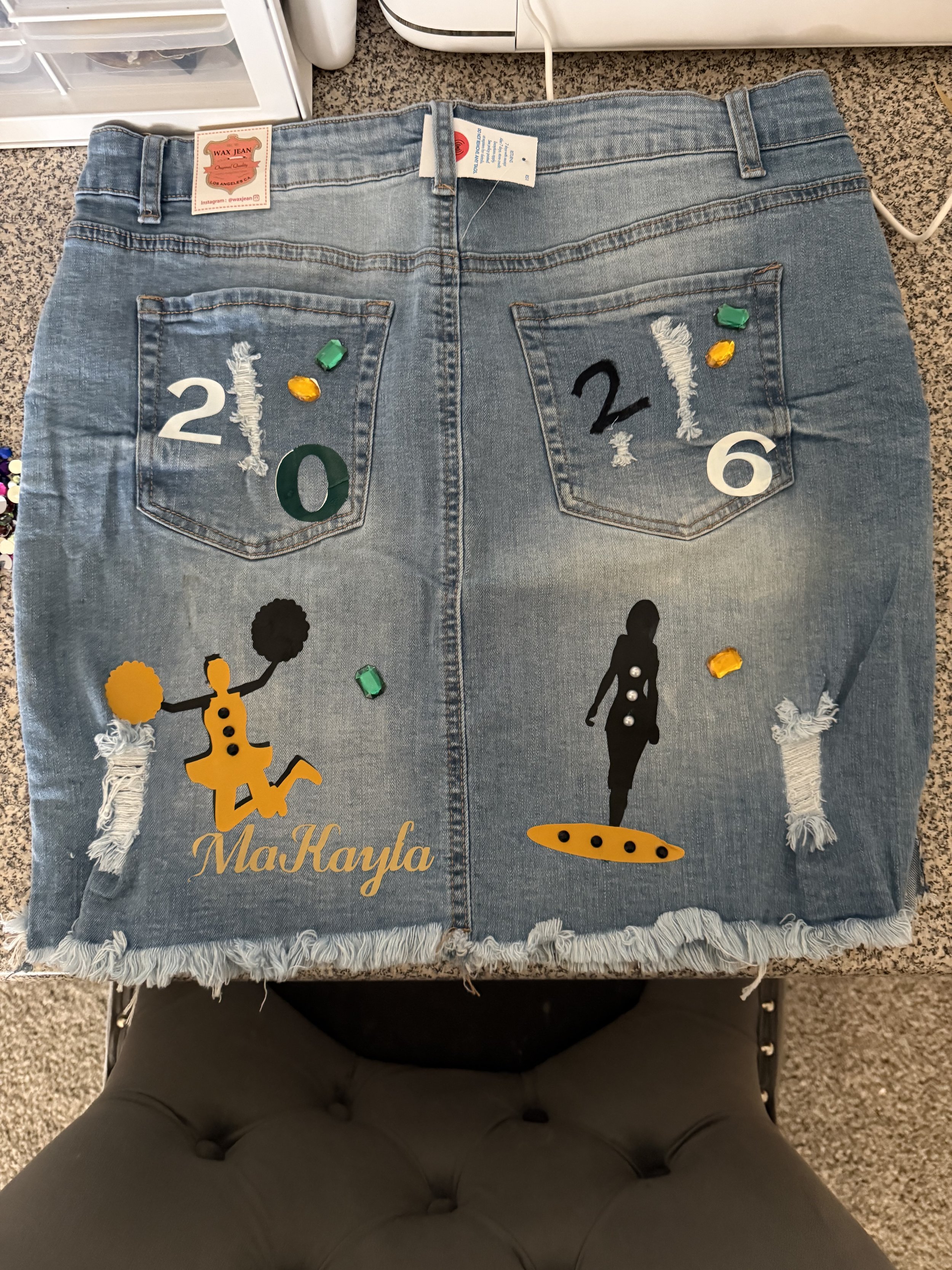 Senior Jeans or Jean skirts