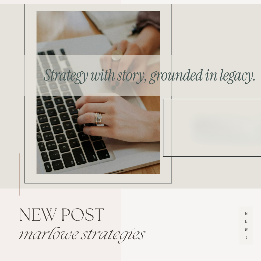 Welcome to Marlowe Strategies