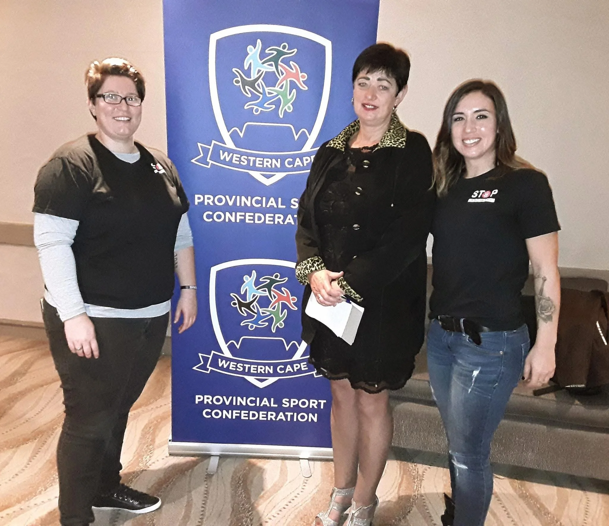 Co-Leader for a Human Trafficking Awareness Presentation for the Western Cape Provincial Sports Confederation in Cape Town, South Africa 