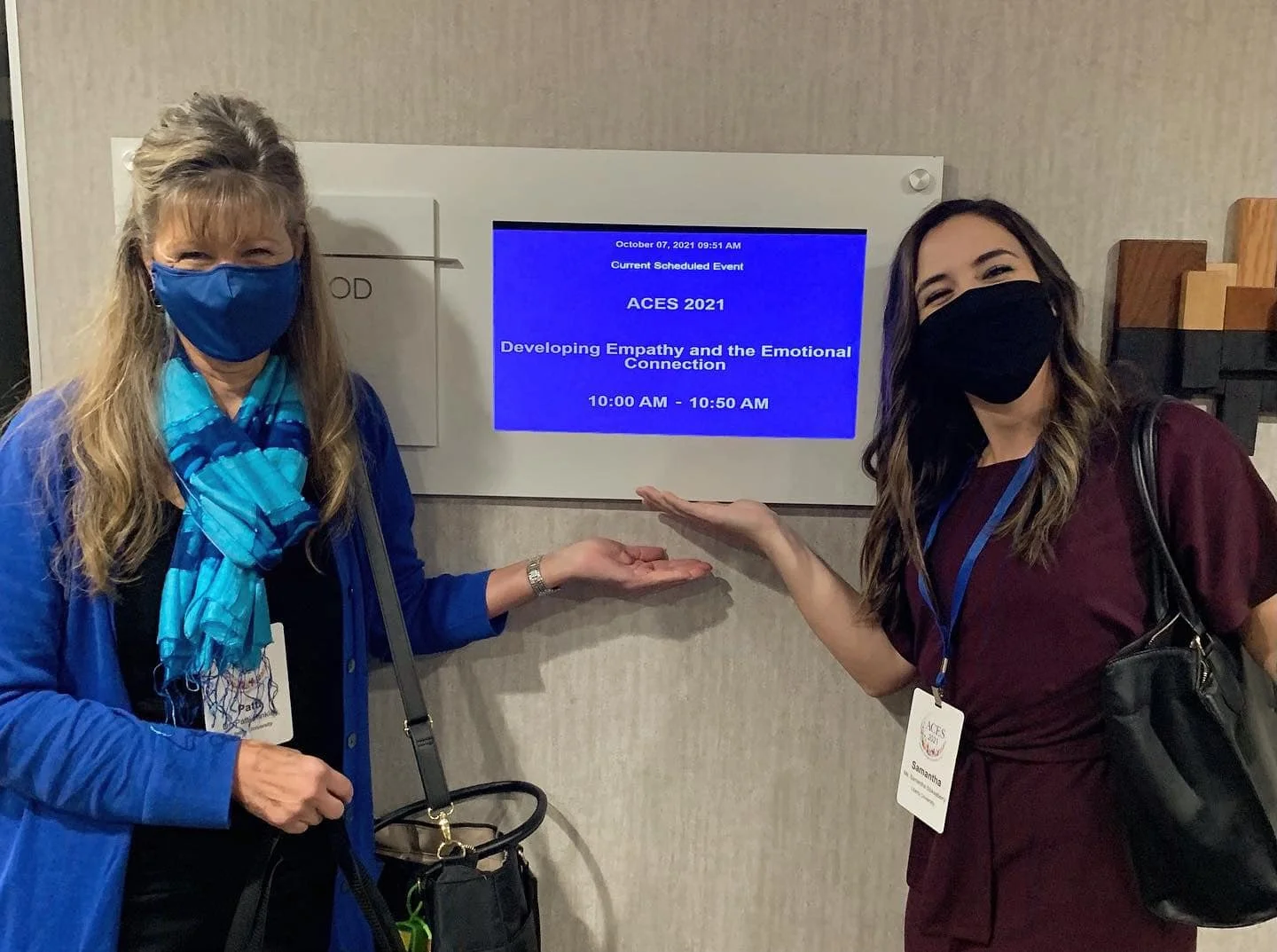 Co-Presenting alongside Dr. Patricia Hinkley and Dr. Anita Kuhnley as the Student Leader of the Liberty University Empathy and Emotional Intelligence Research Team at the ACES Conference in Atlanta, Georgia 