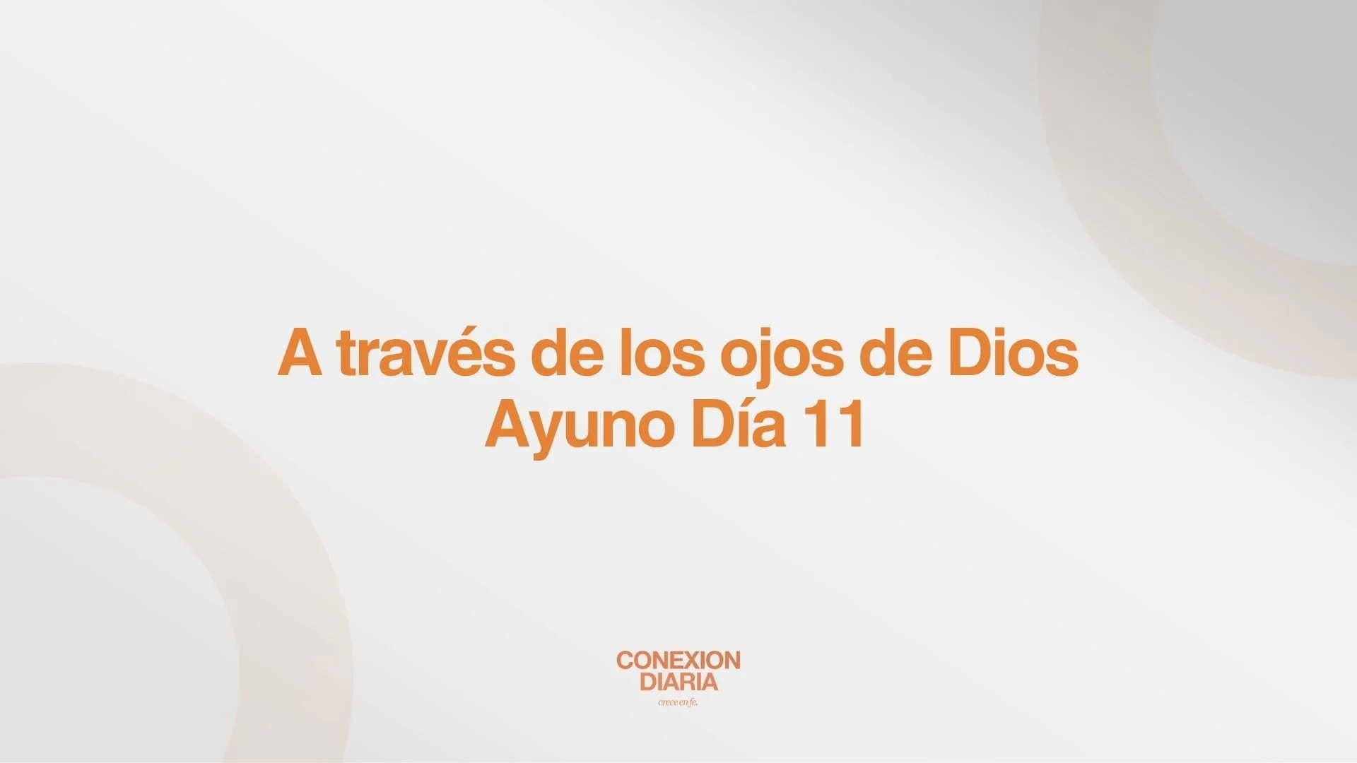 A través de los ojos de Dios