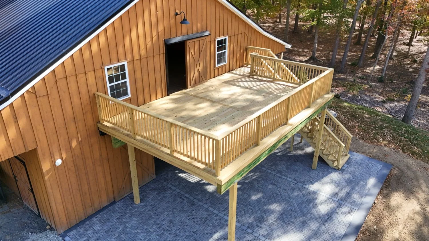 Deck built by a deck builder near me in Lexington Park, MD