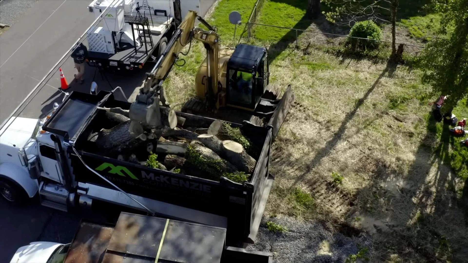 Experienced site work team managing complex land projects