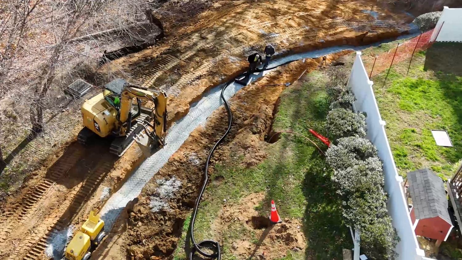Excavating and grading work in Lexington Park, MD