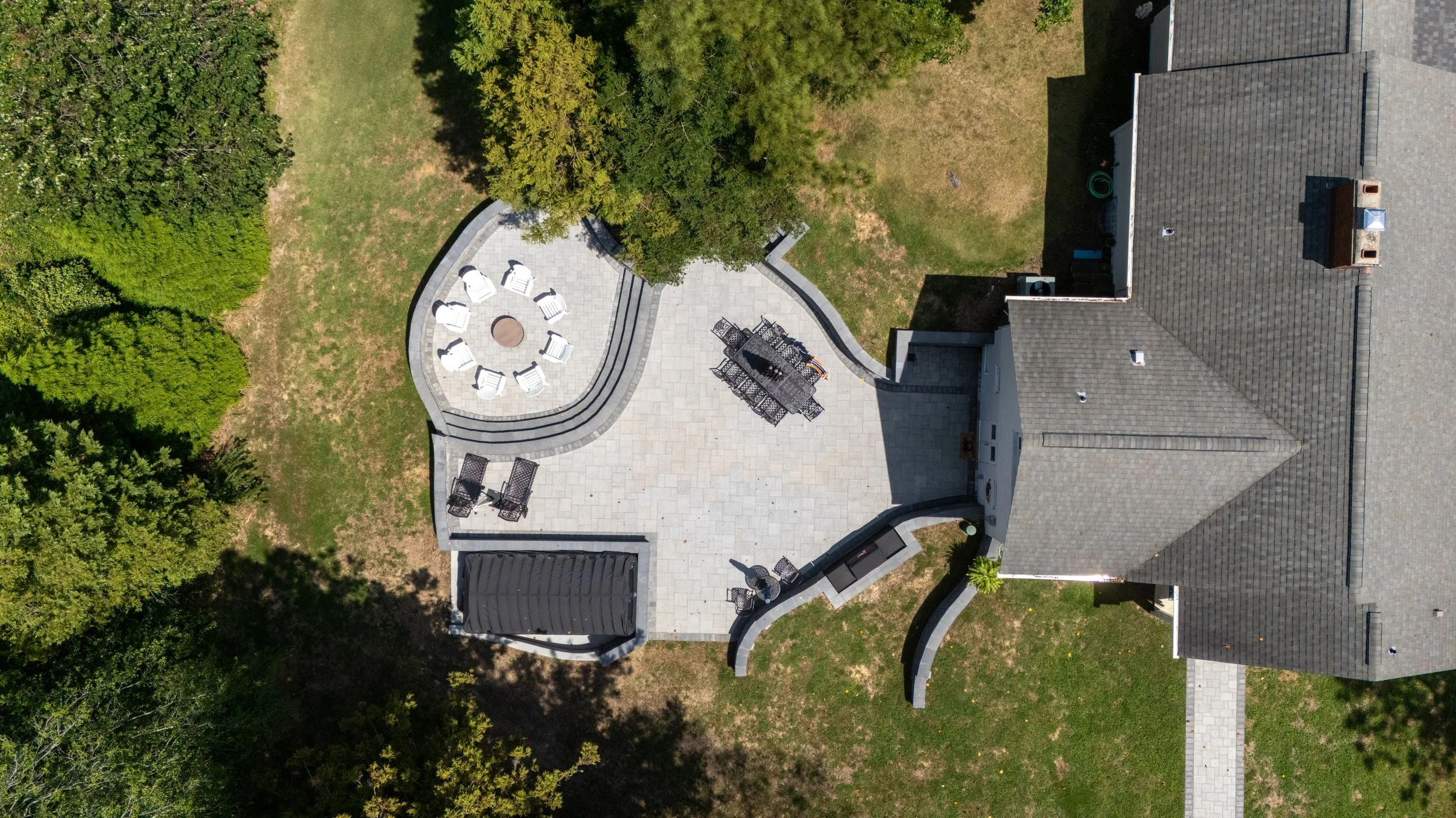 Professional contractors performing land development work