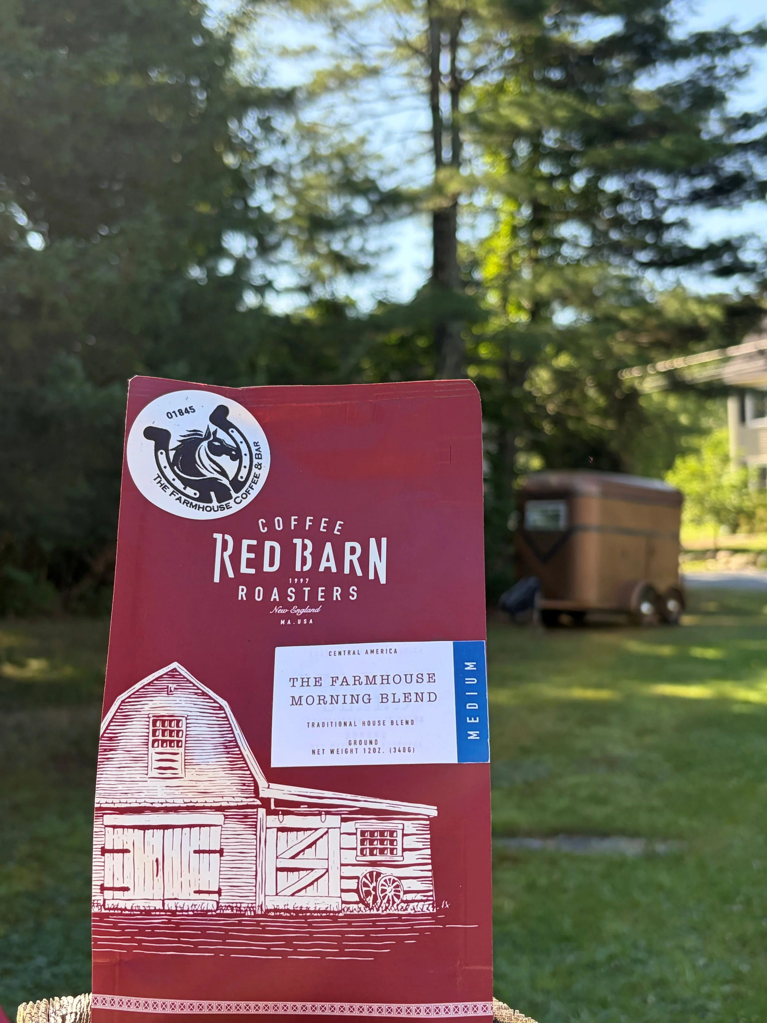 Whole Bean- The Farmhouse Morning Blend -12 oz Bag