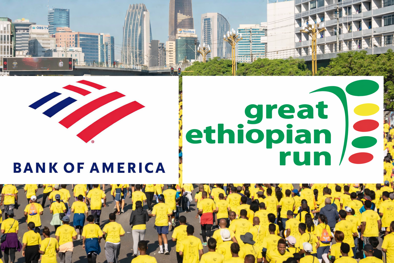Bank of America partners with Great Ethiopian Run