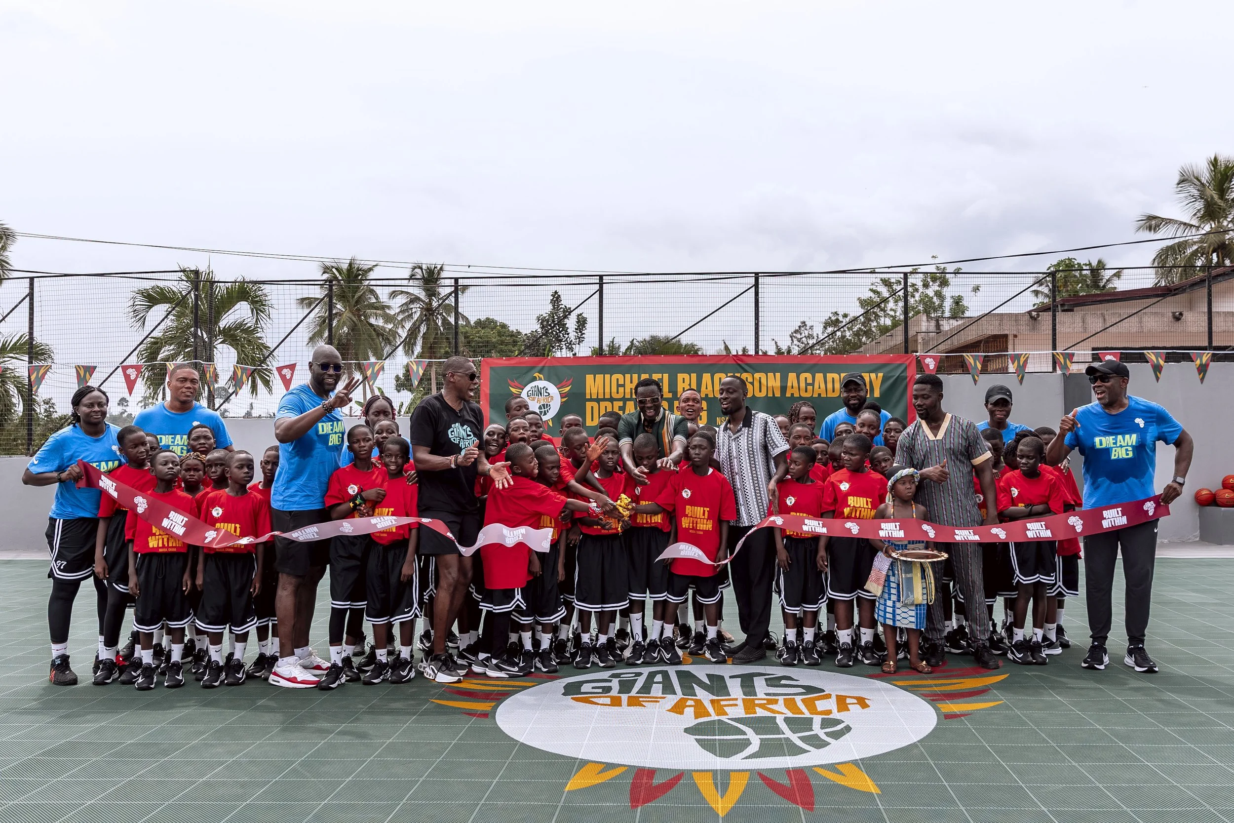 Masai Ujiri’s Giants of Africa Expands Basketball Courts to the Sahel With Projects in Mali and Ghana
