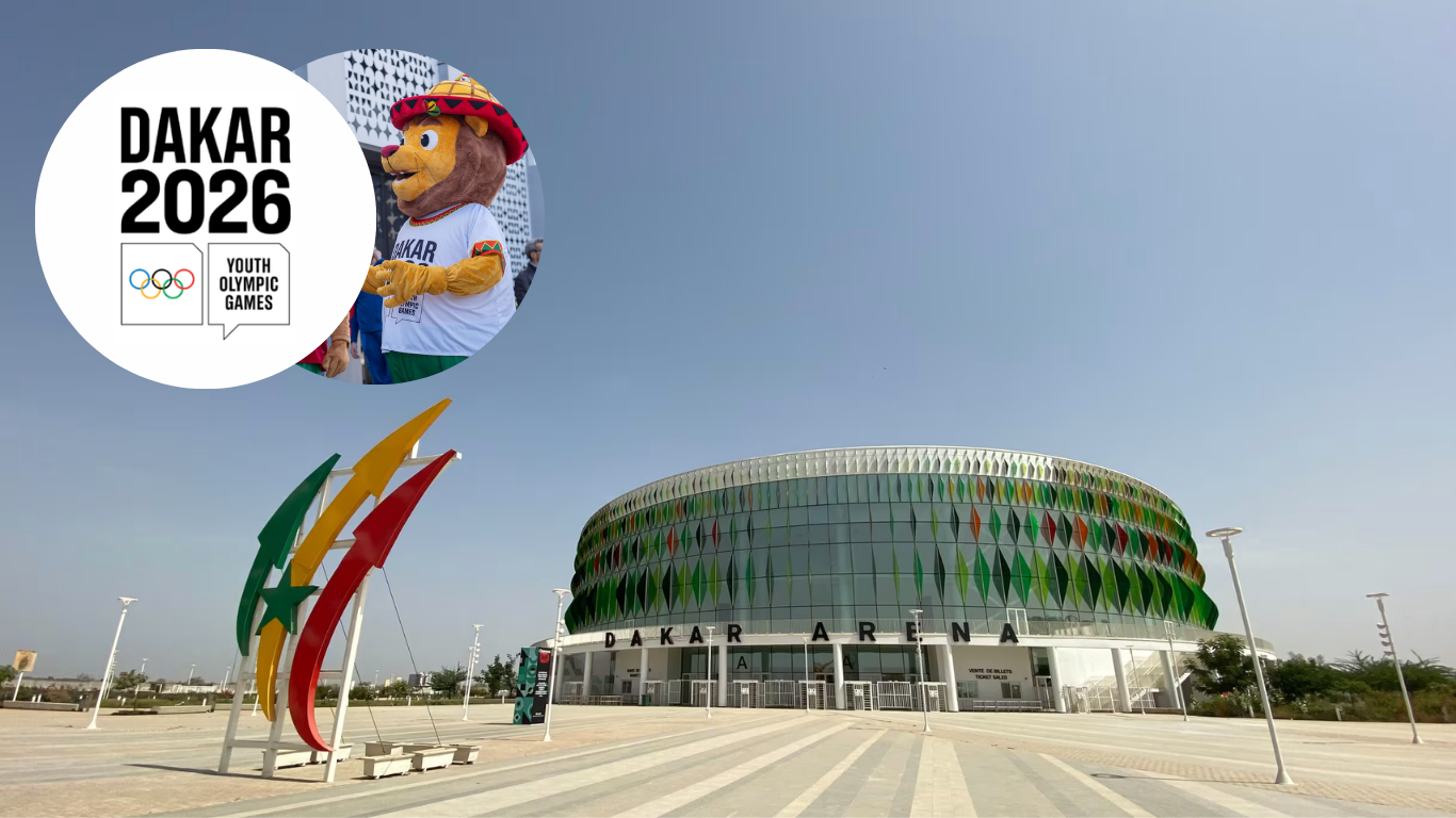 Stade Abdoulaye Wade in Diamniadio, a key venue for Dakar 2026 Youth Olympic Games