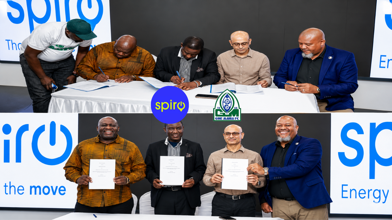 Spiro Partners with Gor Mahia FC as Official Electric Mobility Partner