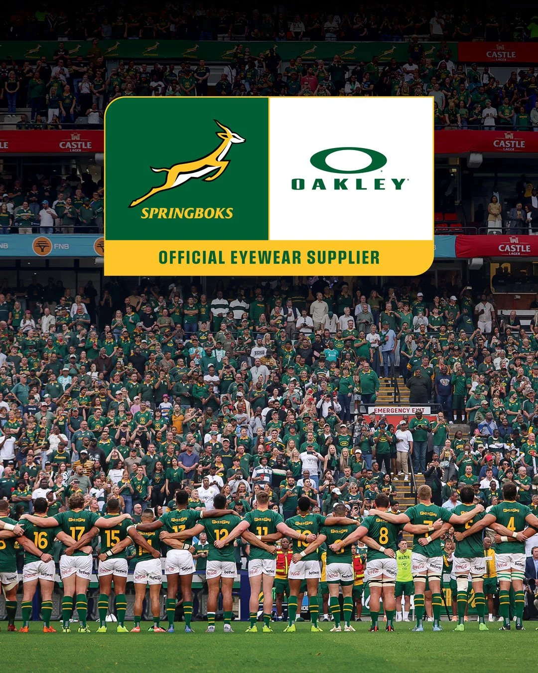 SA Rugby Signs Oakley as Eyewear Partner Across National Teams