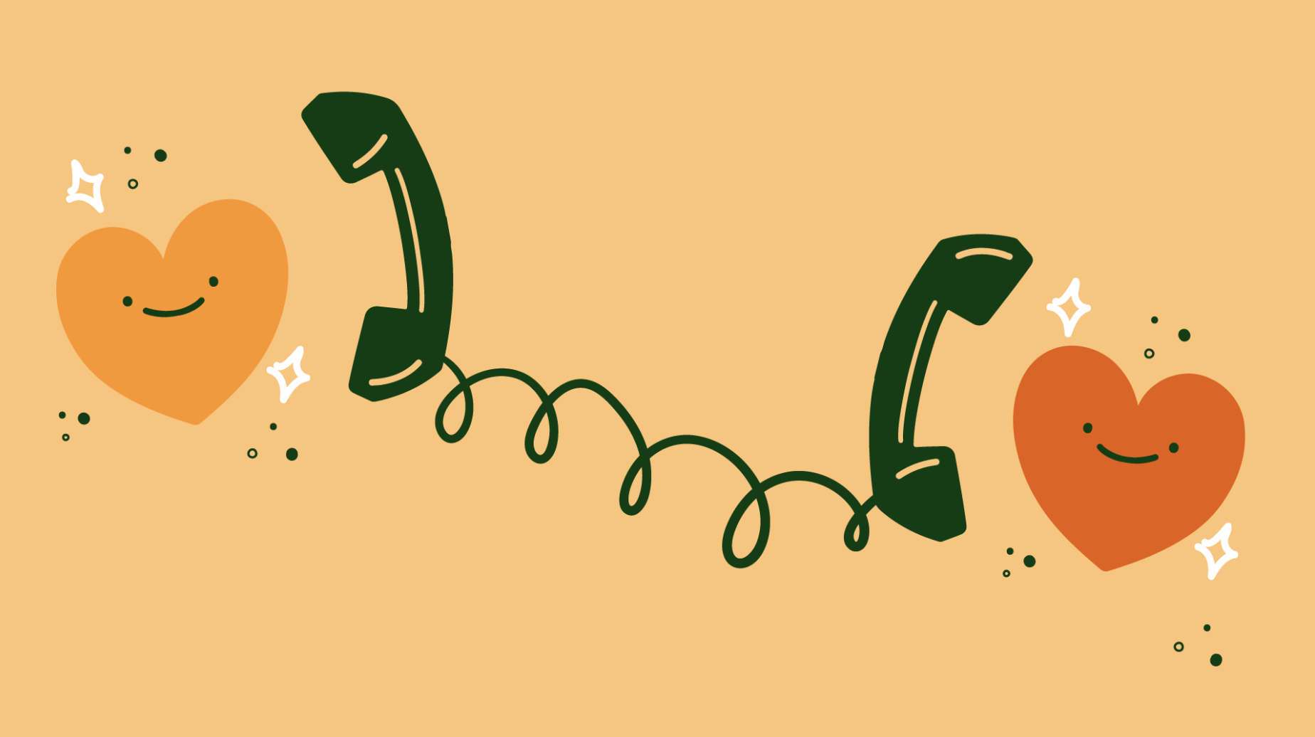 a landline heart to heart