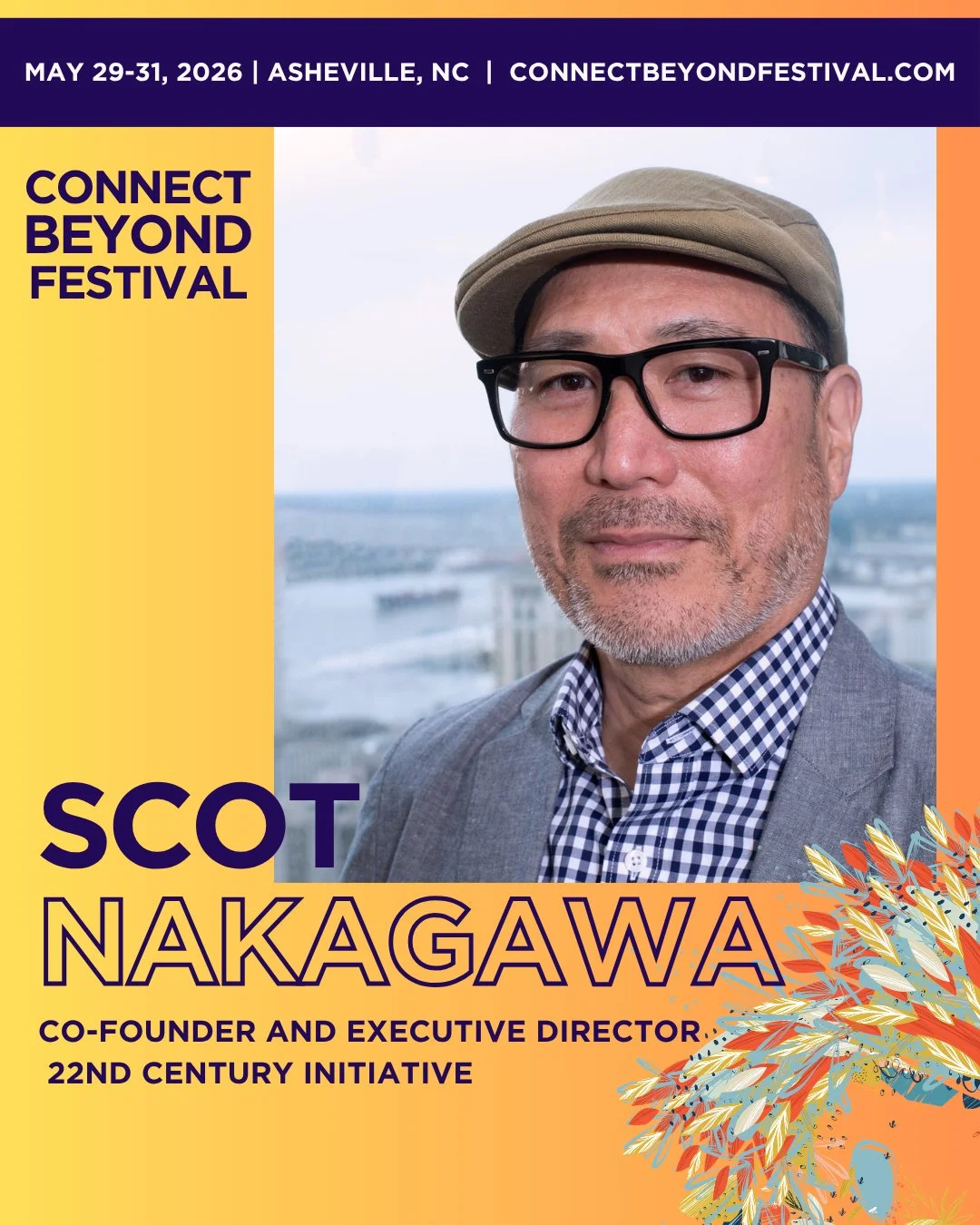 Festival Spotlight: We are excited to announce thought leader Scot Nakagawa has joined the lineup! 🔥 ⁠
⁠
In a time when political instability, disinformation, and authoritarian movements can make civic engagement feel overwhelming, how do we move fr