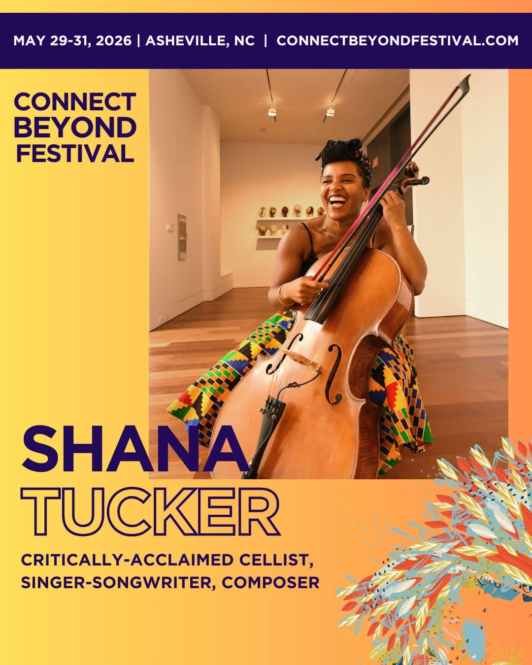 Festival spotlight: 🔥Don't miss @shanatucker on stage as part of Friday's headliner, "Shared Roots: Songs and Stories in the Round." Shana will join @marygauthier, @marisablakevox and national music journalist @marcuskdowling for an intima