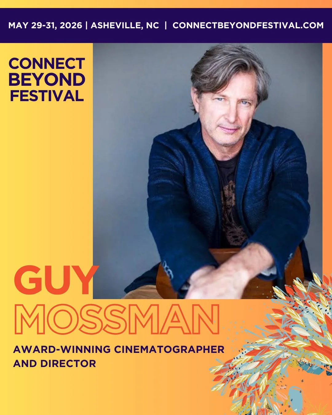 Festival spotlight: don't miss Guy Mossman leading a filmmaker discussion and Q&amp;A after the screening of SPEAK. on Saturday, May 30!⁠
⁠
Guy Mossman is the co-director and director of photography of SPEAK. (2025) &mdash; a Sundance Film Festival O