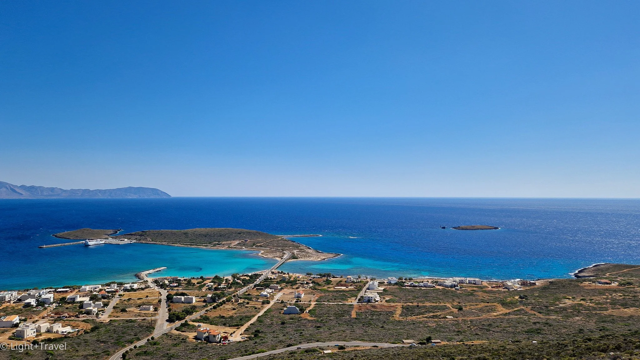 The port in Diakofti, Kythira