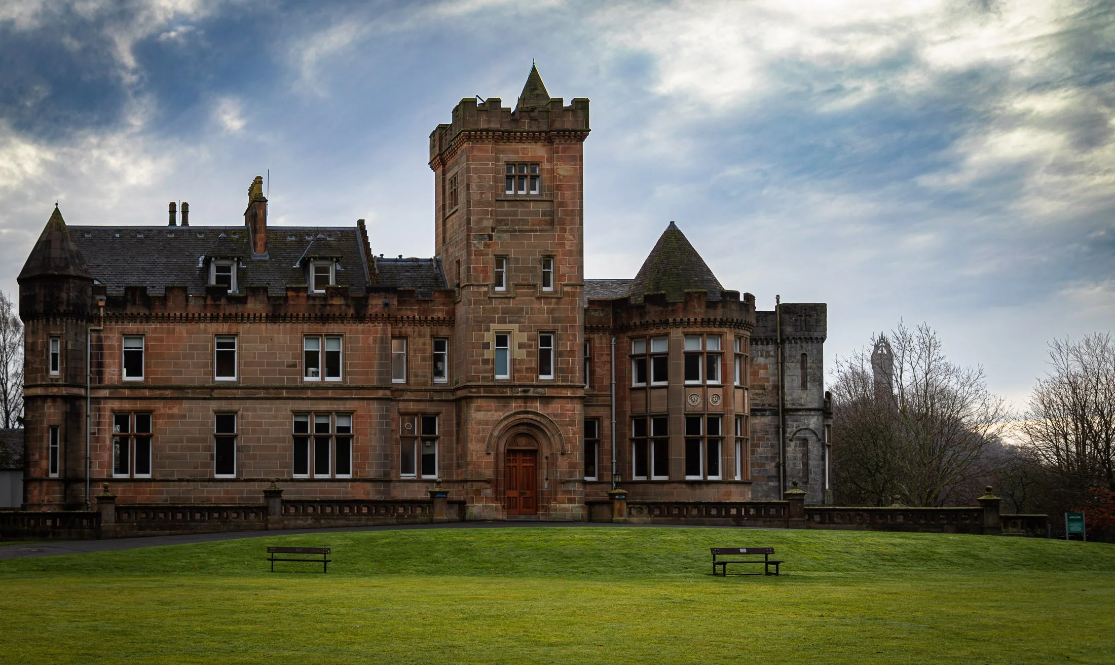 The Airthrey Castle located within Stirling University