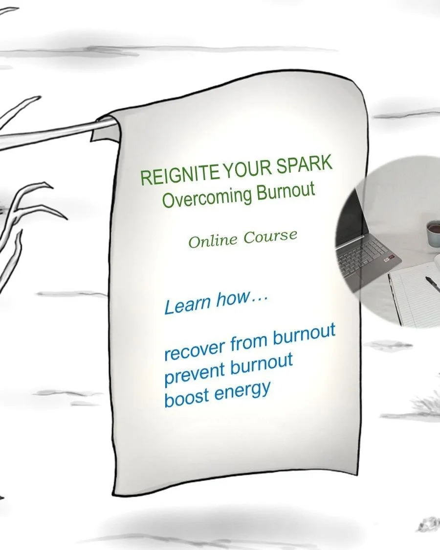 Recovering your energy after burnout and overwhelm.
