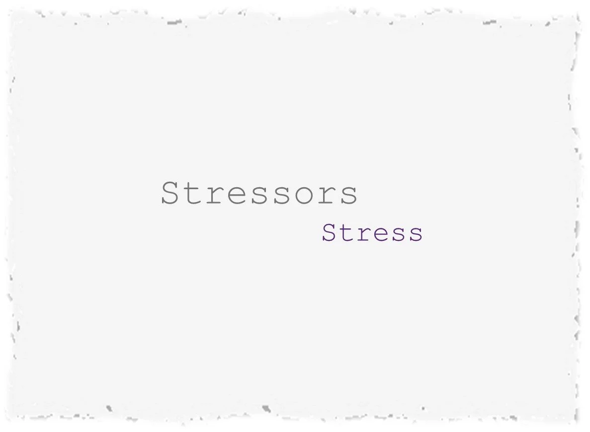 Stressors are events, situations, or external stimuli that causes the release of stress hormones or cause mental distress