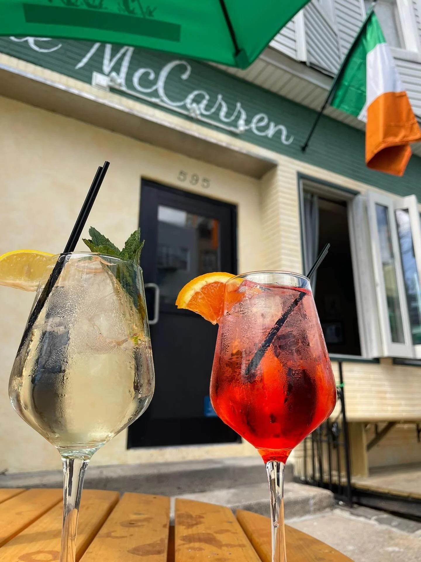 SPRING HAS ARRIVED &mdash;  SEE YOU AT THE MCCARREN🌸☀️🍹#williamsburg #mccarrenpark #spritz