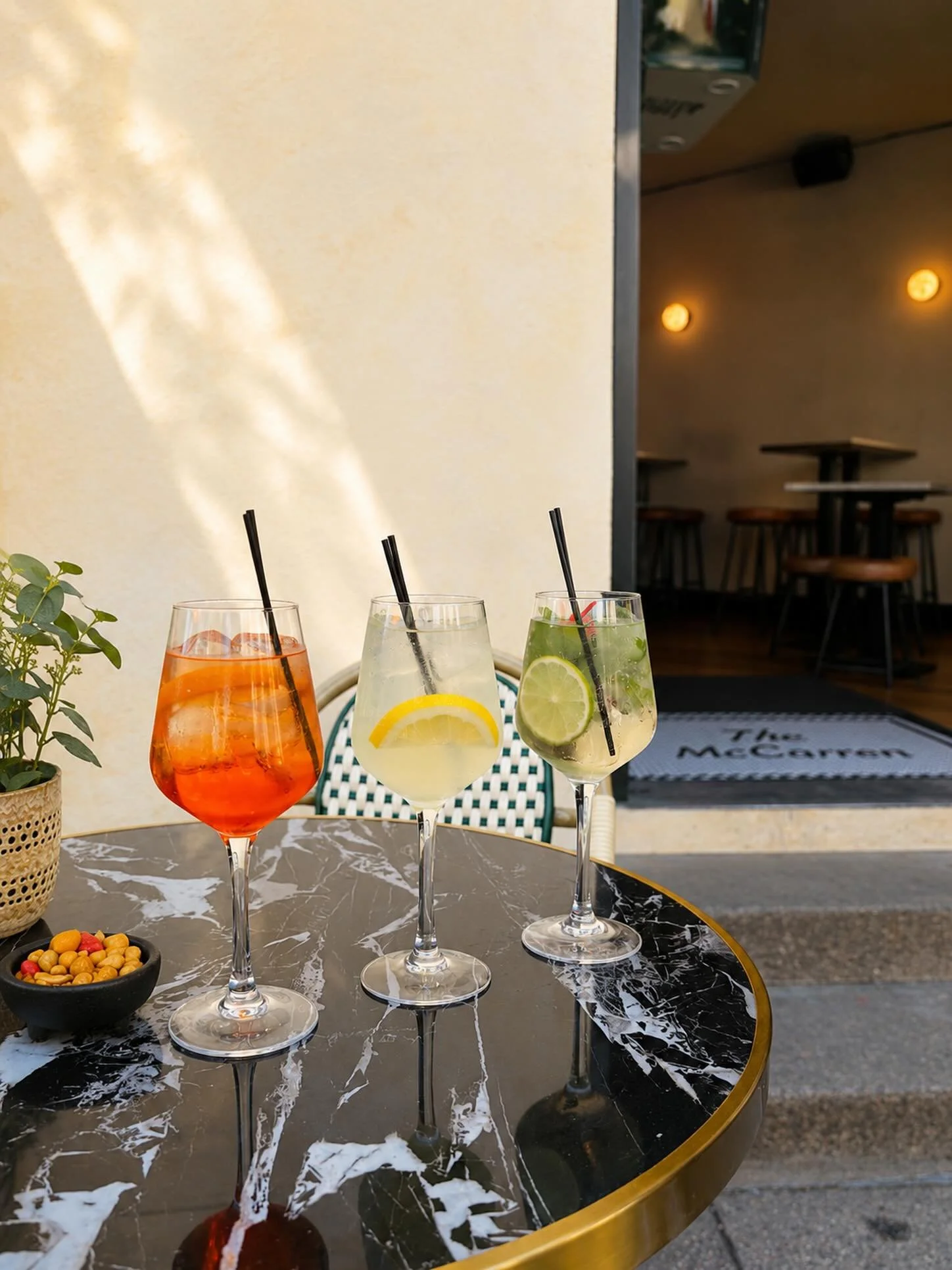 Spritz Season at The McCarren☀️ Aperol, Passionfruit, Limoncello, Hugo or our special McCarren Spritz wev got you covered , Which one would you choose ? 🍊🍋🍈 🍑#spritztime #aperolspritz #williamsburg #mccarrenpark #visitbrooklyn