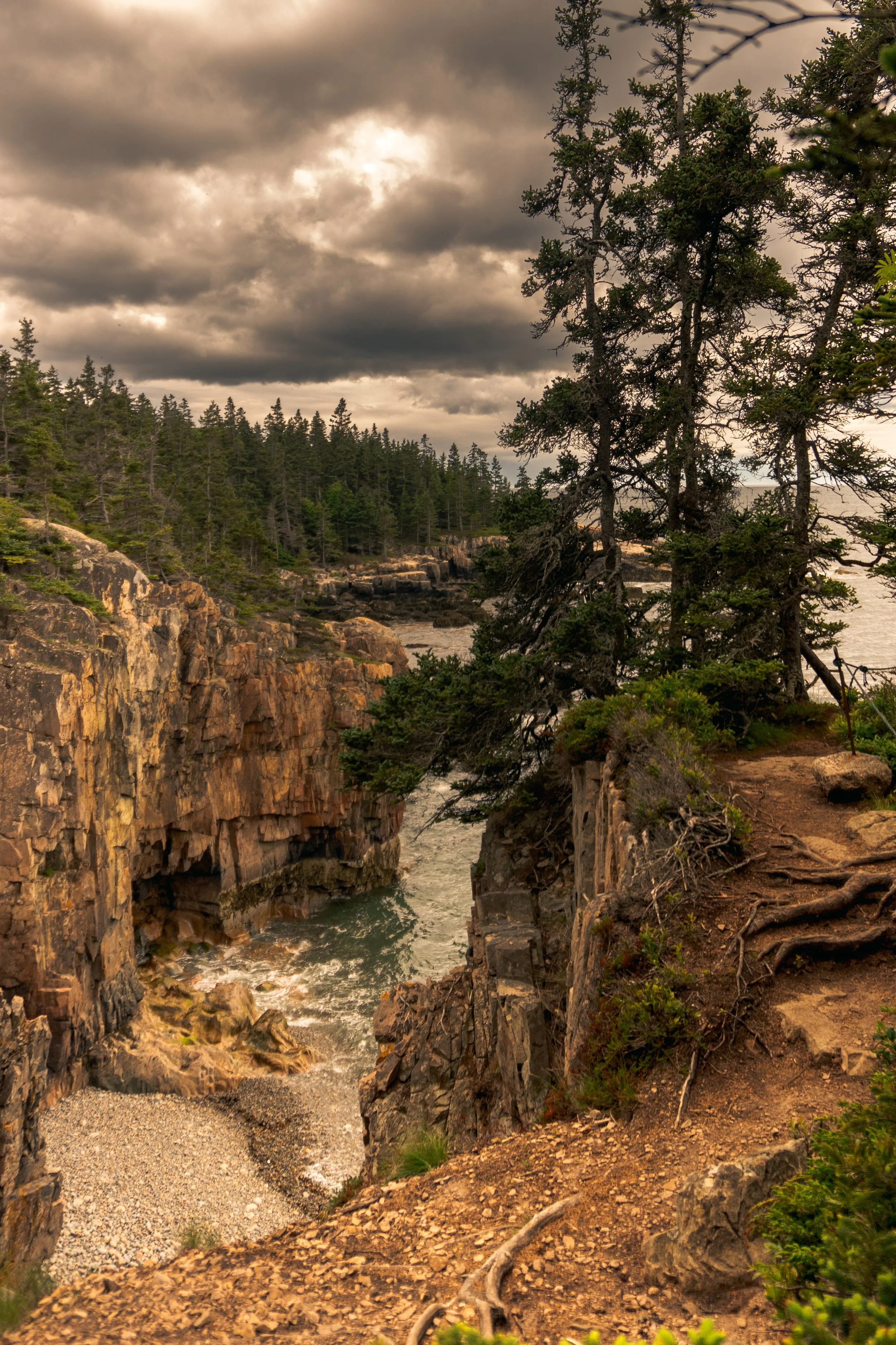 A Divide in the Landscape