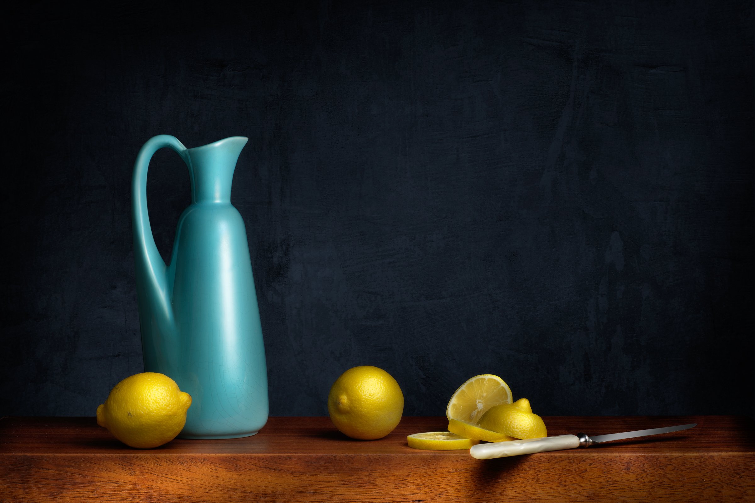 Still Life with Lemons and Blue Pitcher.jpg
