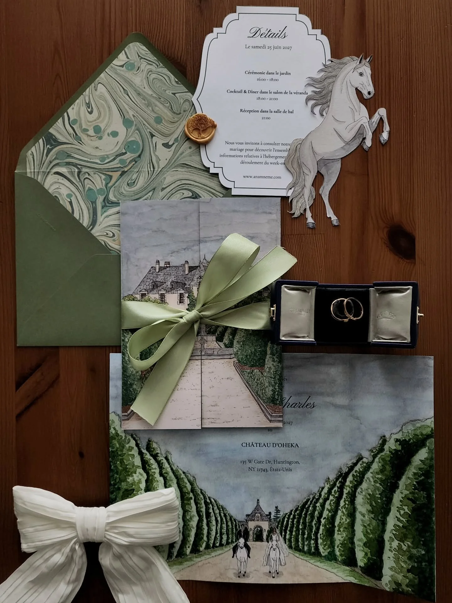 [Faire-part &amp; Invitations]

R&eacute;servations ouvertes pour 2026/2027 🤍🦢

Faire-part de mariage et de naissance, invitations priv&eacute;s ou professionnelles pour v&oelig;ux, lancements et &eacute;v&eacute;nements.

Chaque cr&eacute;ation es