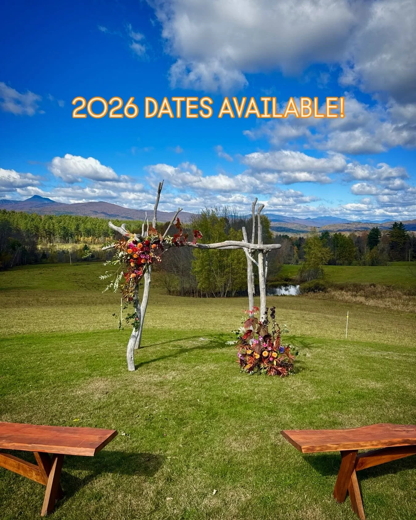 Wedding, birthday, anniversary, micro wedding, surprise party, think tank, retreat, just a good excuse to throw a party!? Let&rsquo;s do this, 2026!! 🩷🧡🩷