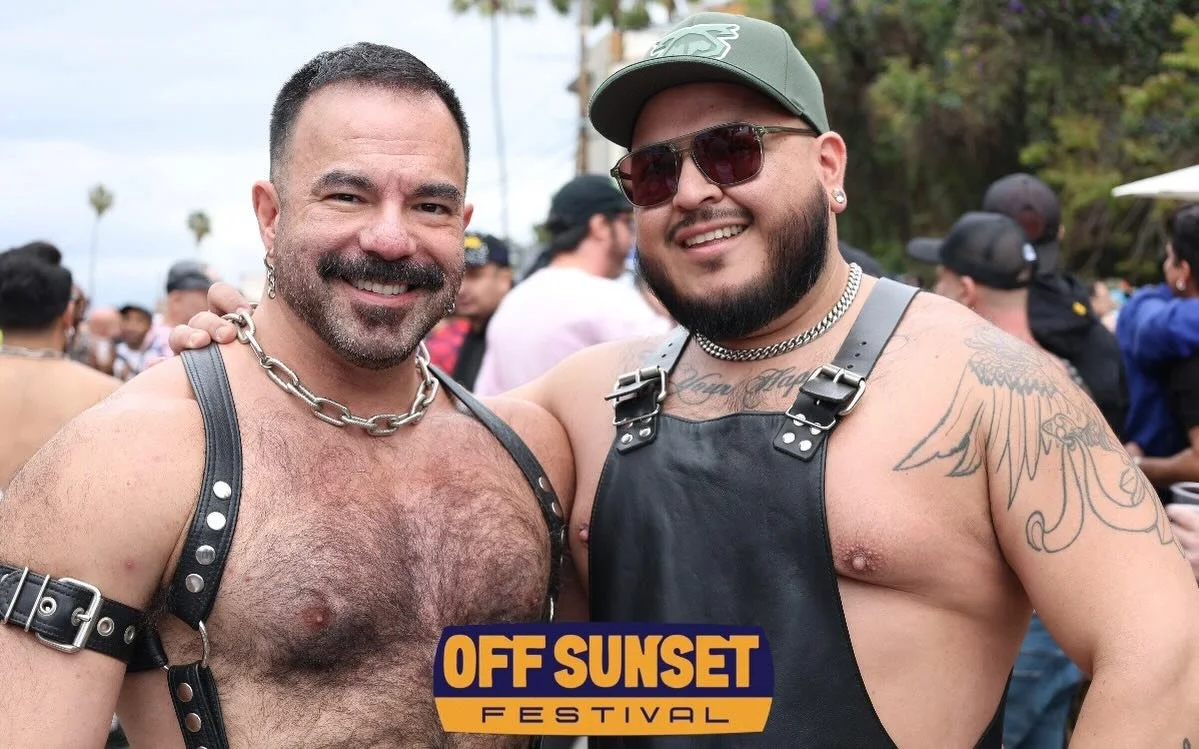 Smiles look better in leather. 🖤
Off Sunset Festival returns Sunday May 3rd. 
Grab tickets in the link in the bio.