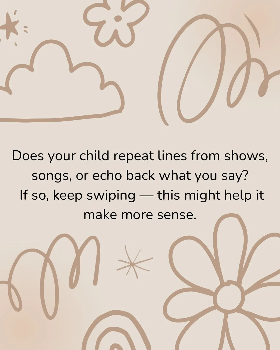 If your child repeats lines from shows, songs, or things you say&hellip;
they may be a Gestalt Language Processor (GLP).

This isn&rsquo;t &ldquo;just scripting.&rdquo;
And it&rsquo;s not something that needs to be stopped.

Gestalt Language Processo