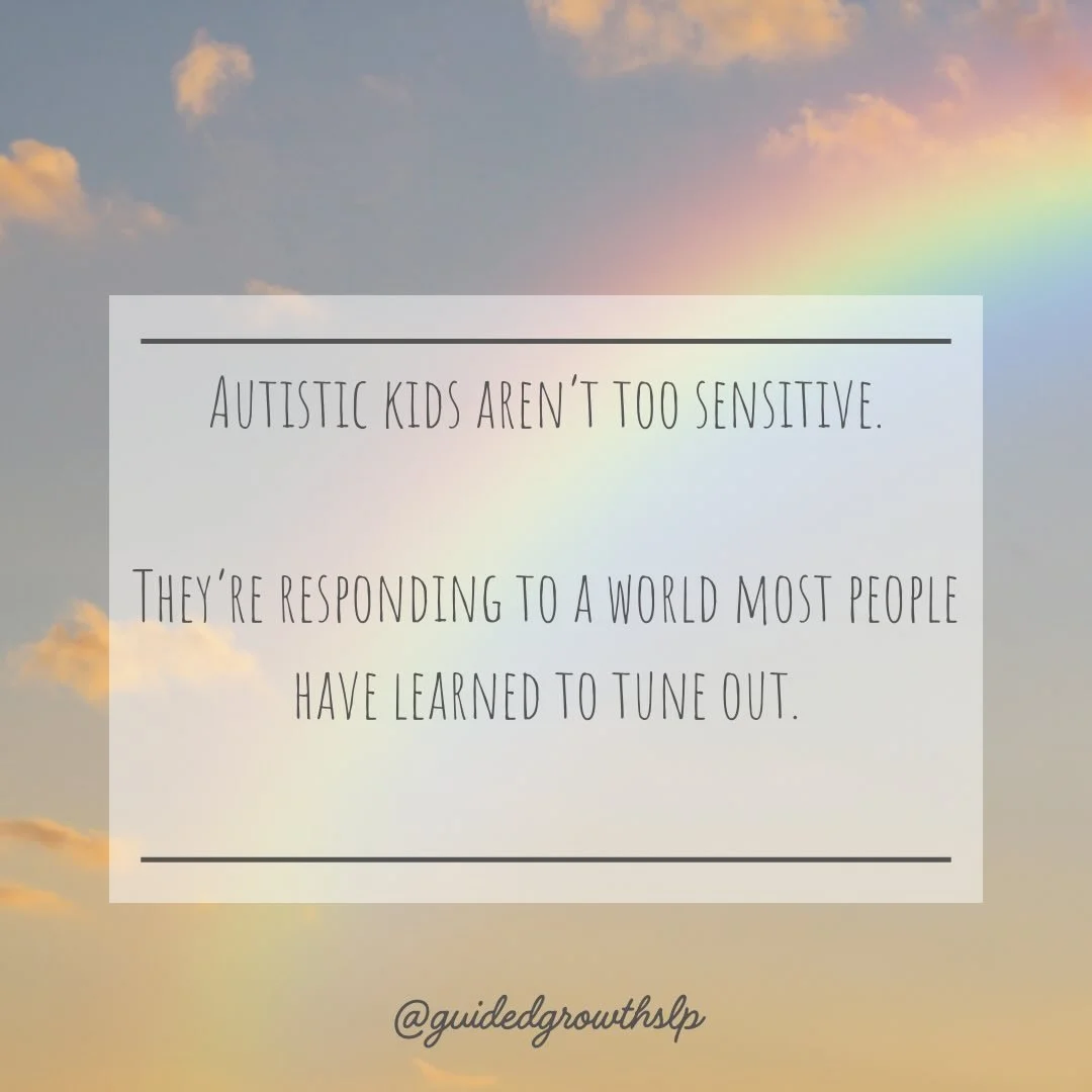 Autism parents &mdash; this one is for you 🤍

Autistic kids aren&rsquo;t too sensitive &mdash; they&rsquo;re responding to information most people have learned to ignore.

When professionals start recognizing attunement and energy as real forms of c