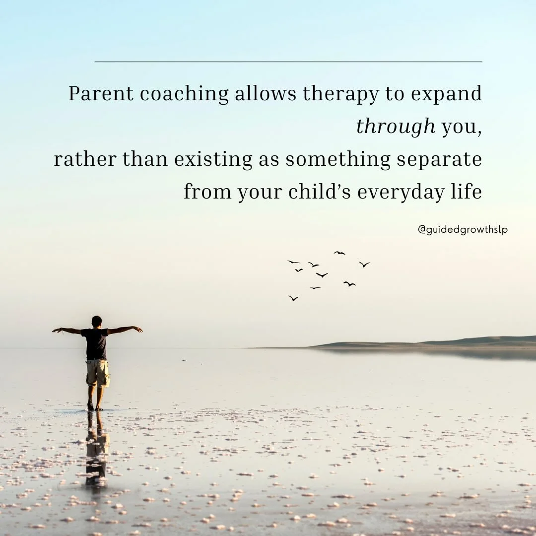 Parent coaching shifts therapy from something outside of you&hellip;into something that begins to live, breathe, and expand within the relationship you already hold with your child 🤍

#speechtherapy #autismfamilies #aacfamilies #holisticslp #gestalt
