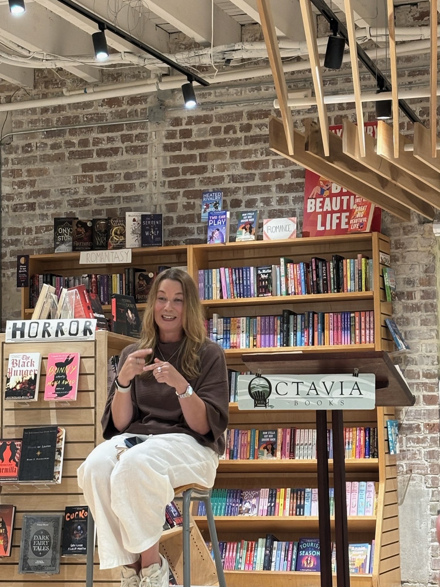 Talk, Q&A and Book signing